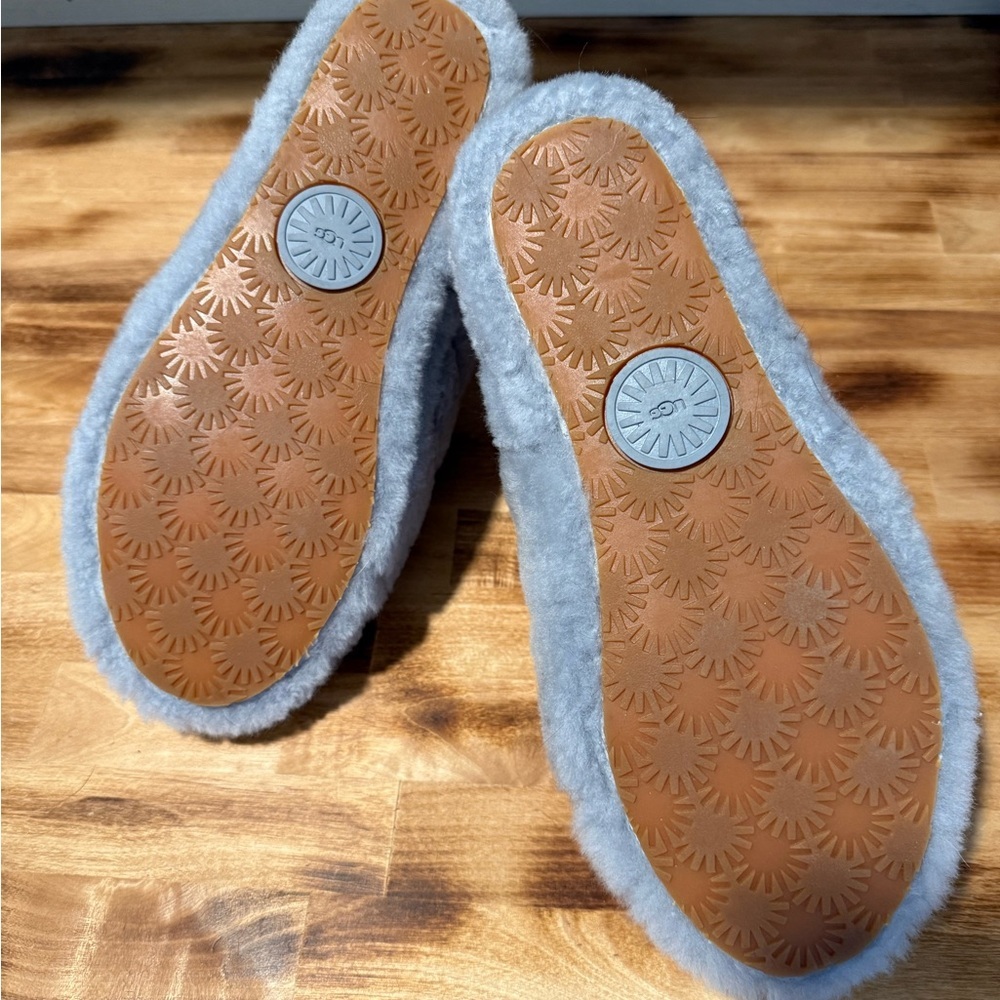 UGG Fluff Yeah Slide Sandal~Grey~Size:7 - Picture 3 of 7